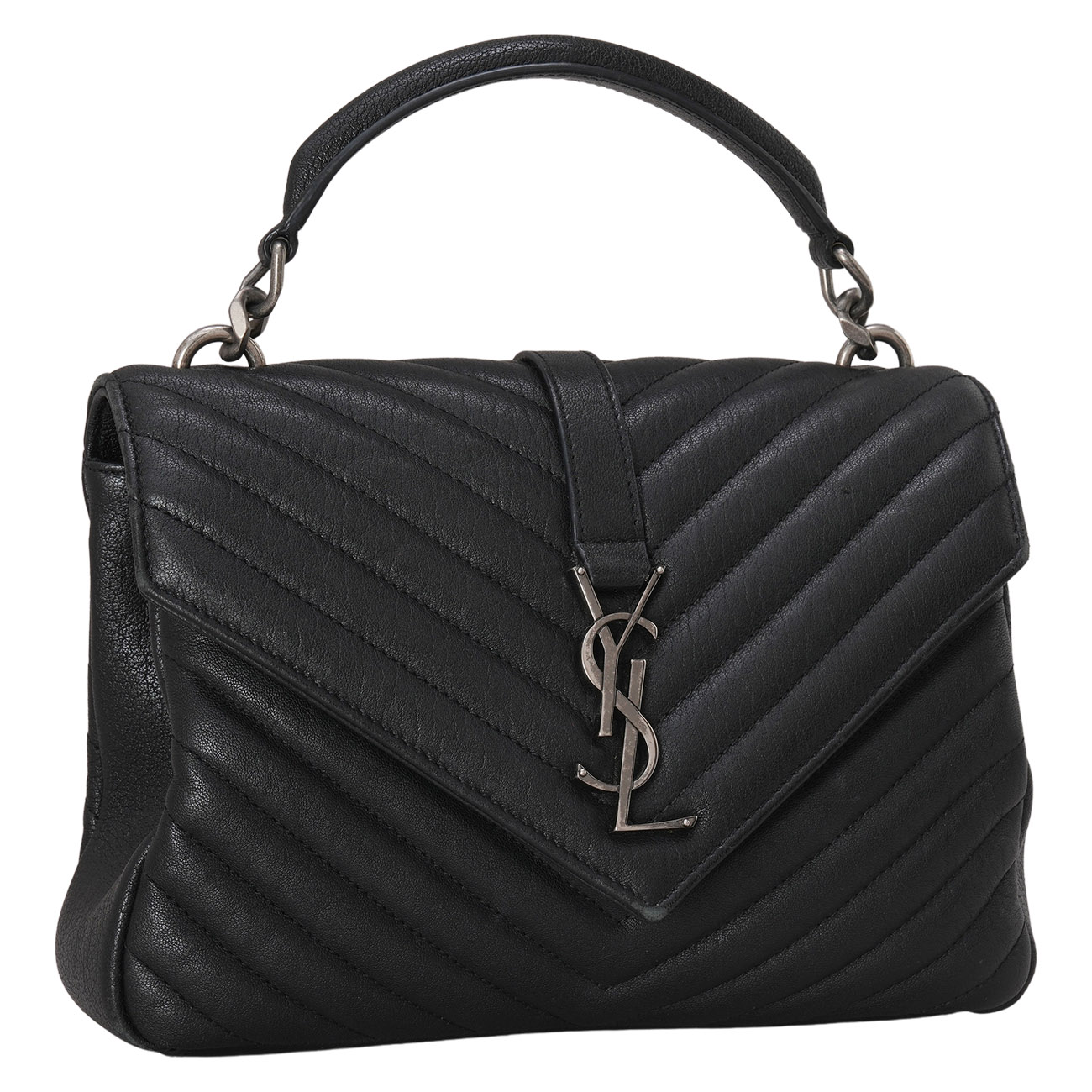 YVES SAINT LAURENT(USED)생로랑 487213 컬리지 미디움 백